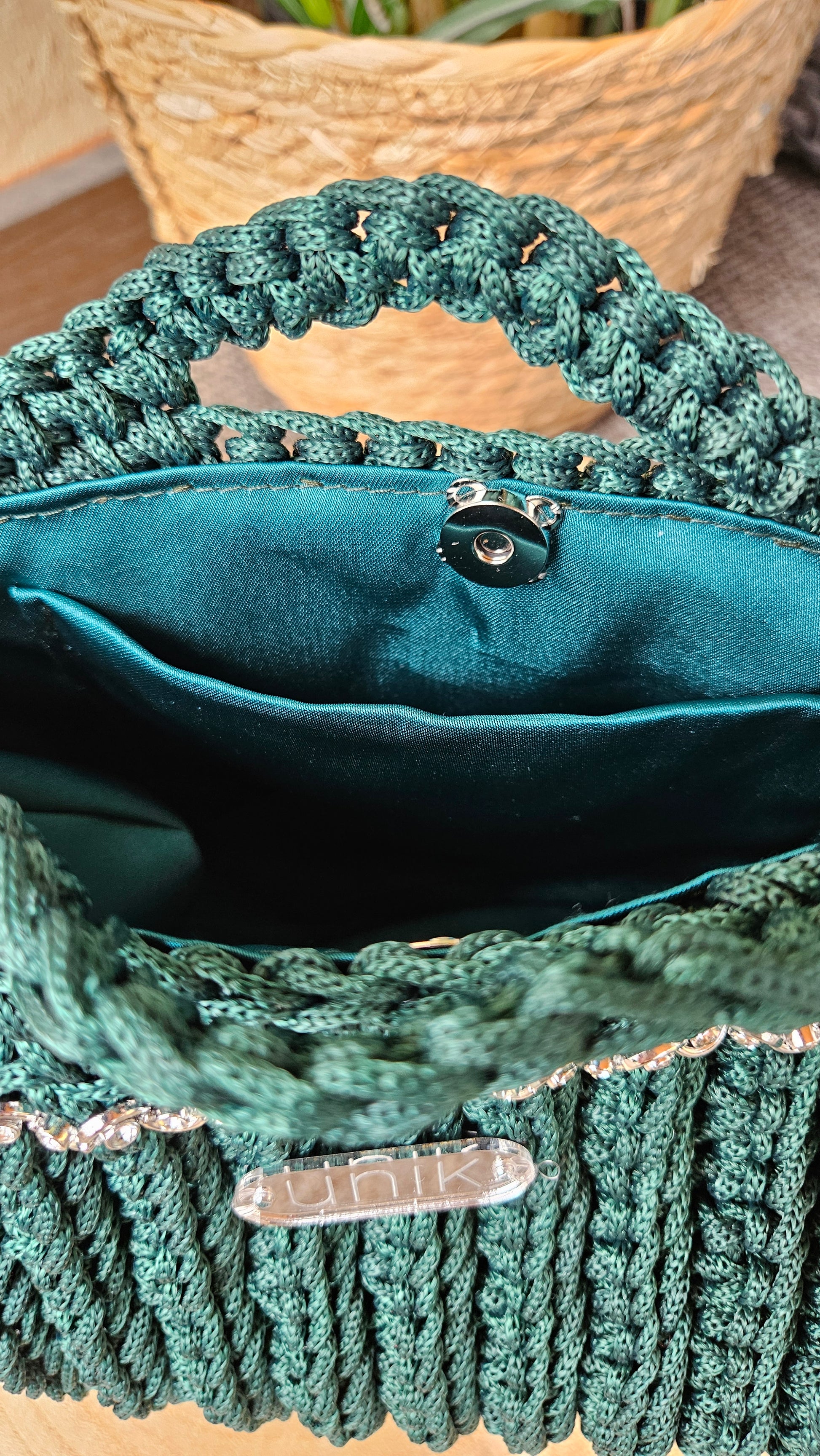 interior Bolso crochet