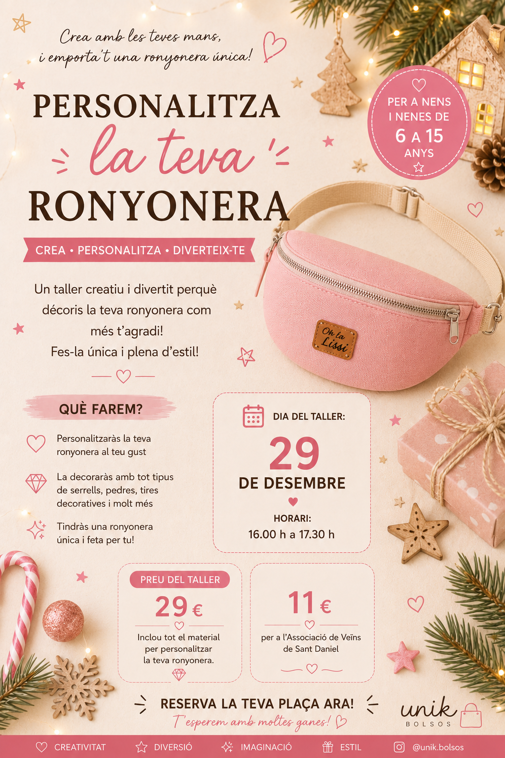 Personalitza la teva ronyonera _____ (29 desembre- Vall de Sant Daniel)