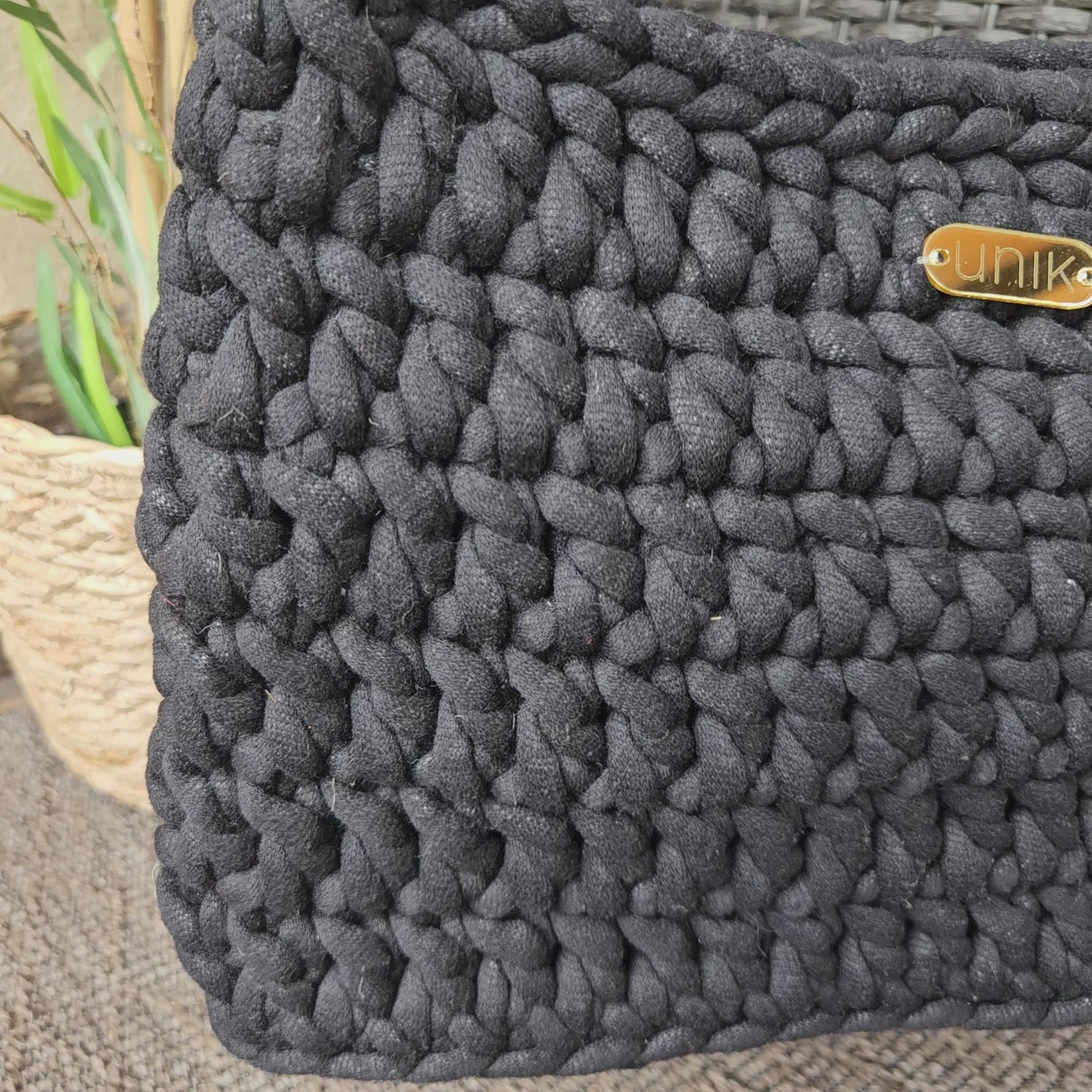 video bolso crochet