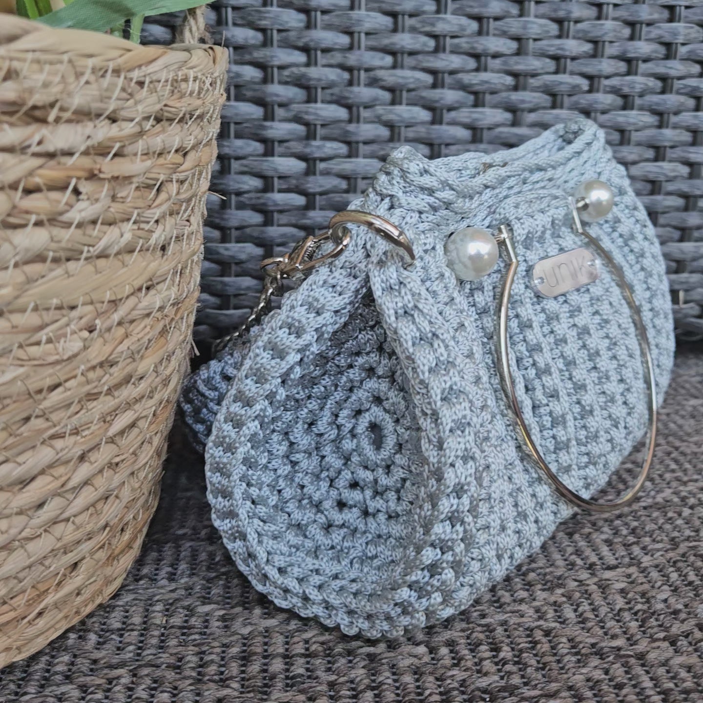 video Bolso crochet