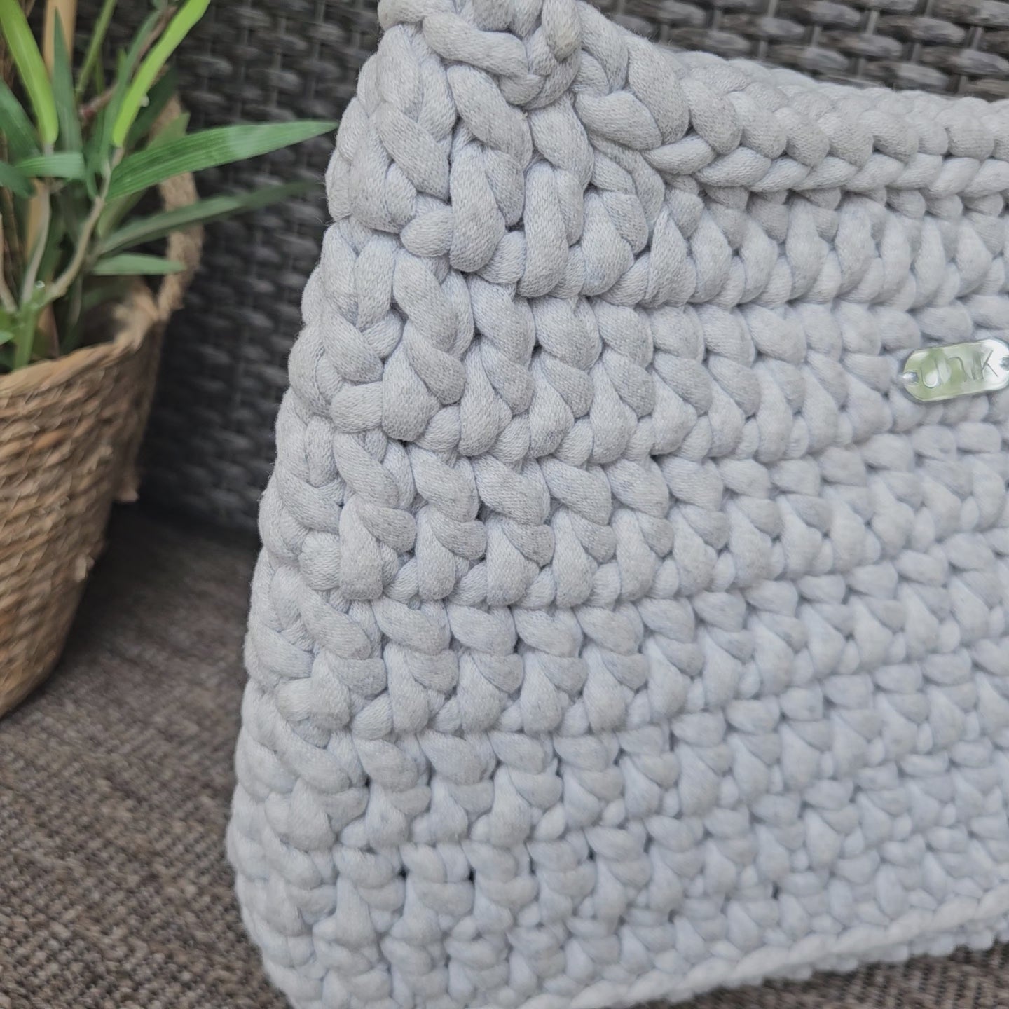 video bolso crochet