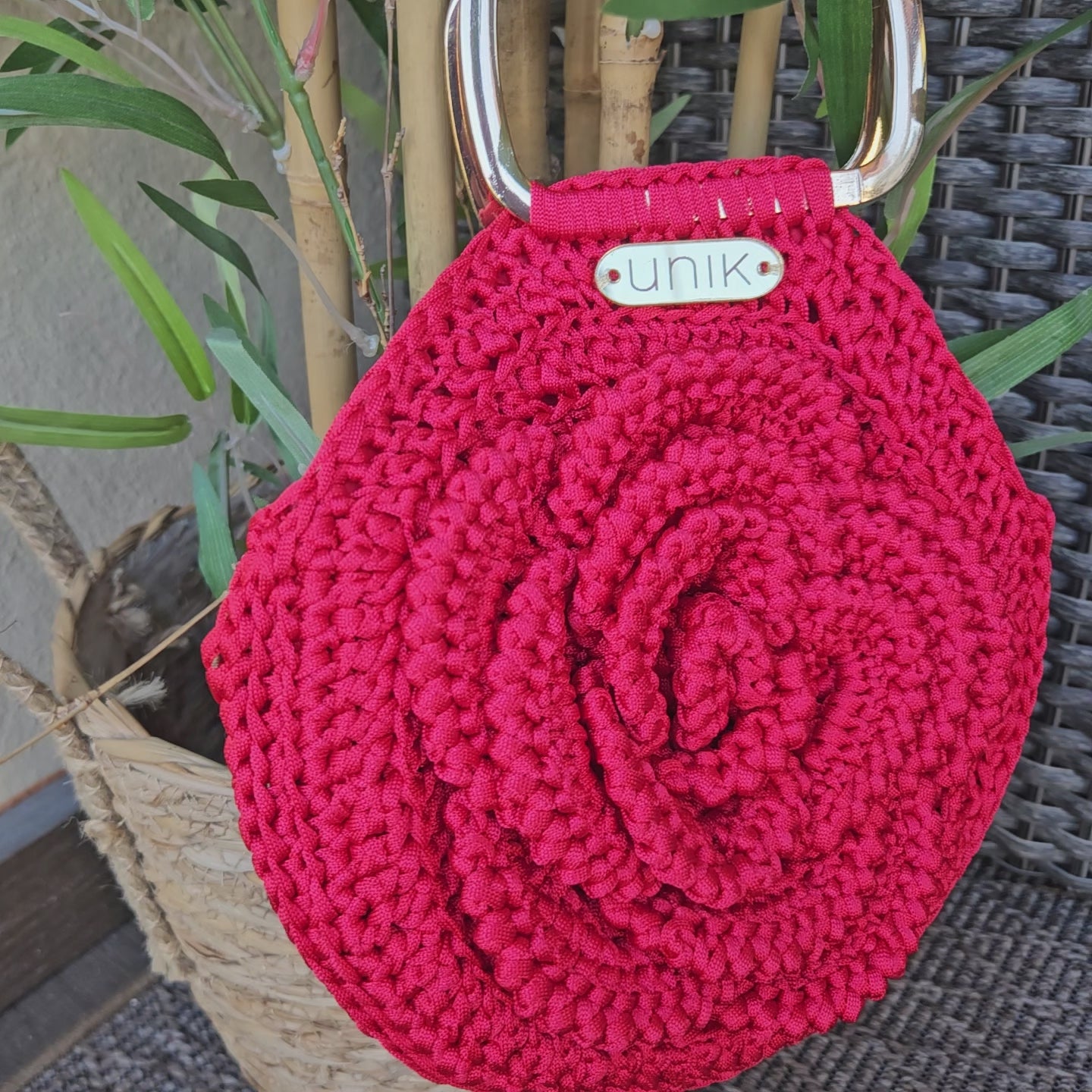 video Bolso crochet