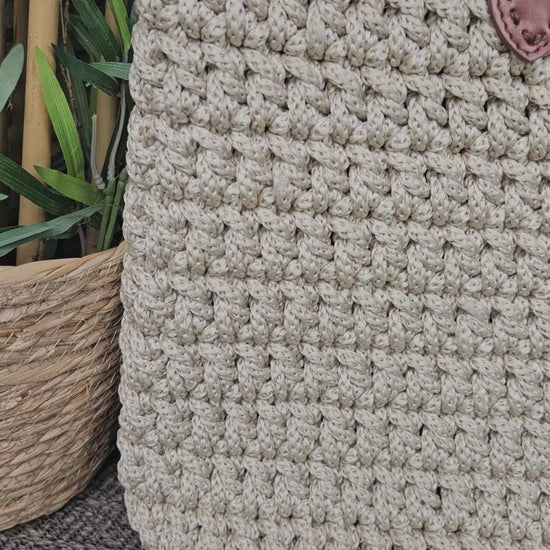 video bolso crochet