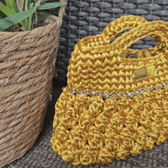 video Bolso crochet