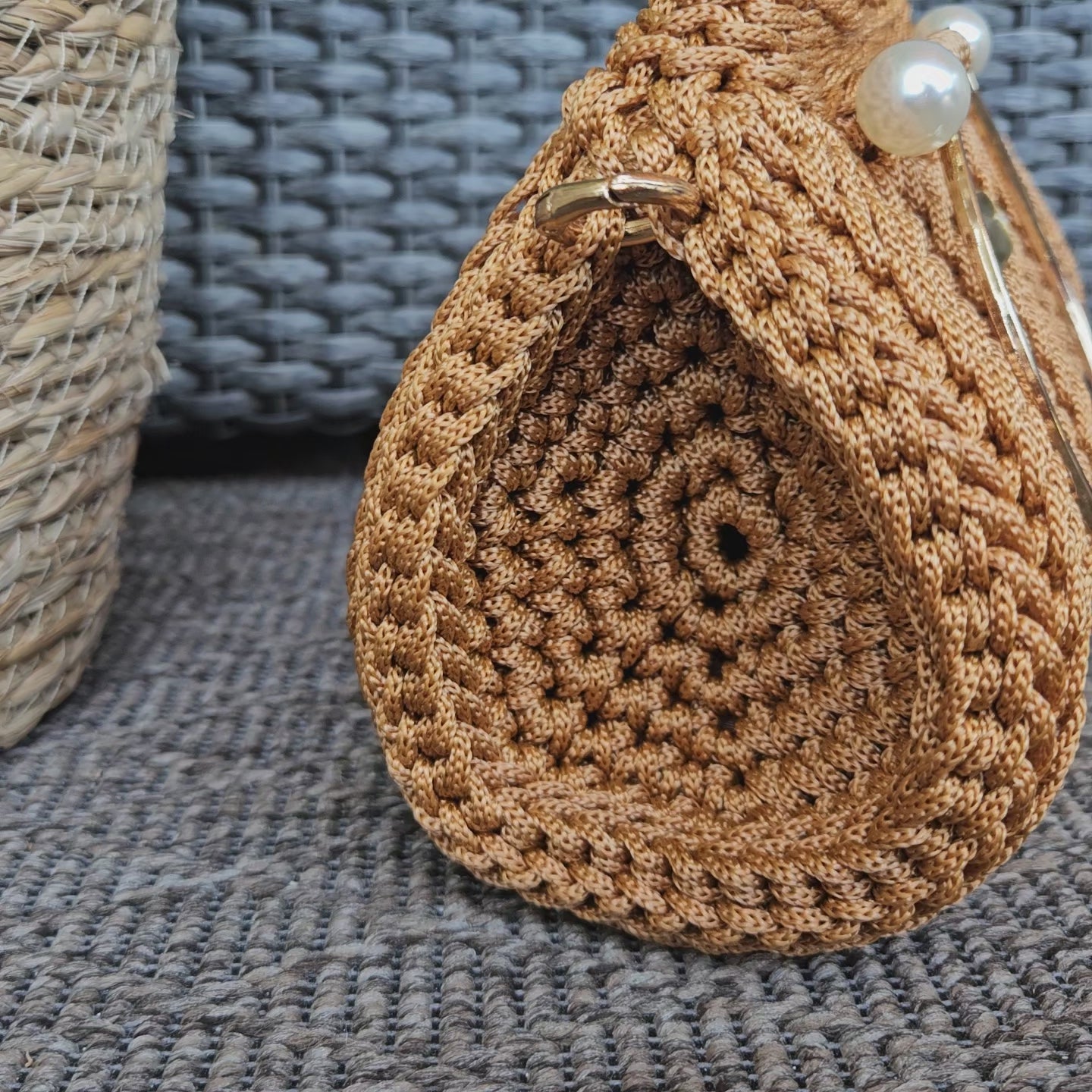 video Bolso crochet