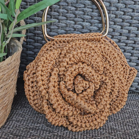 video Bolso crochet