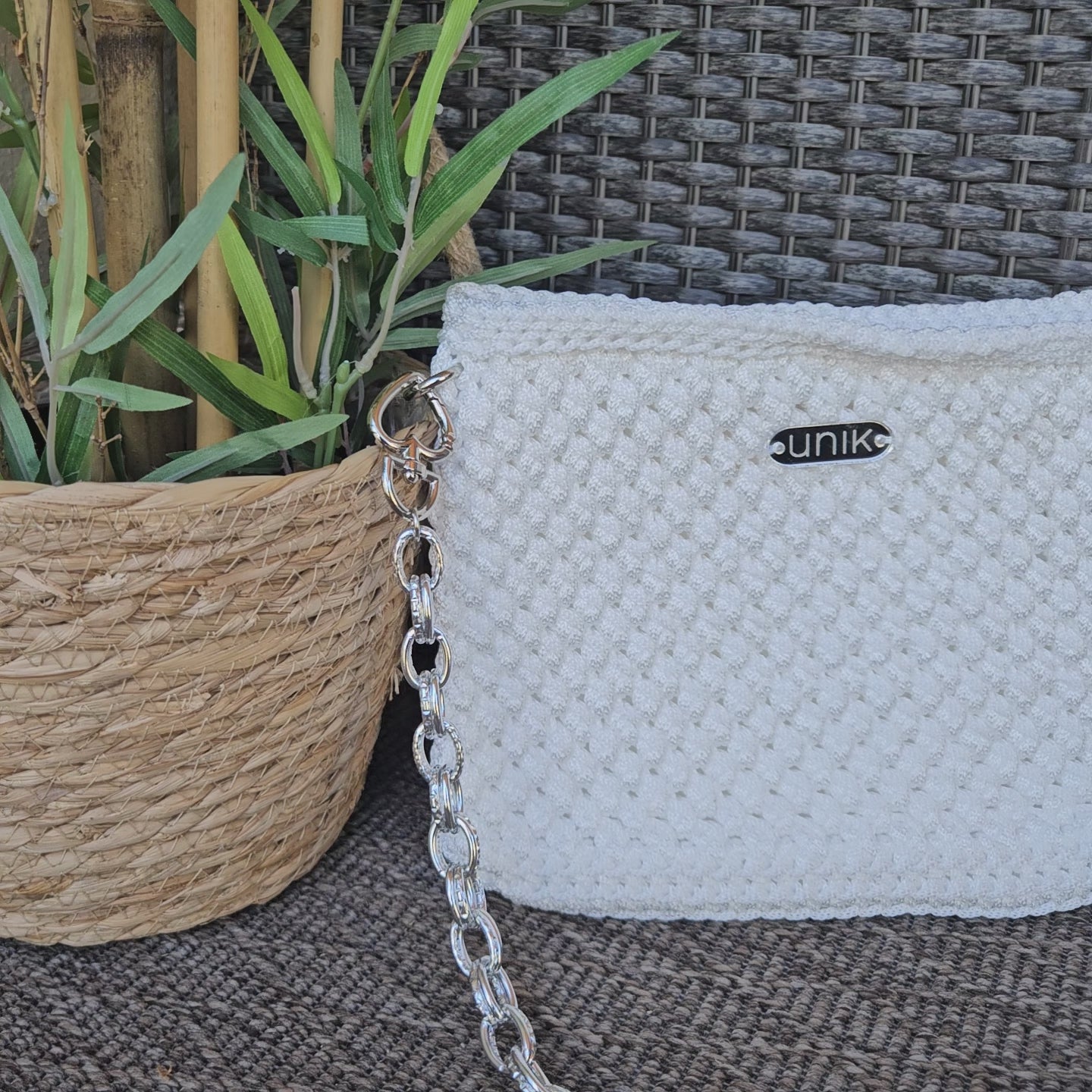 video bolso crochet