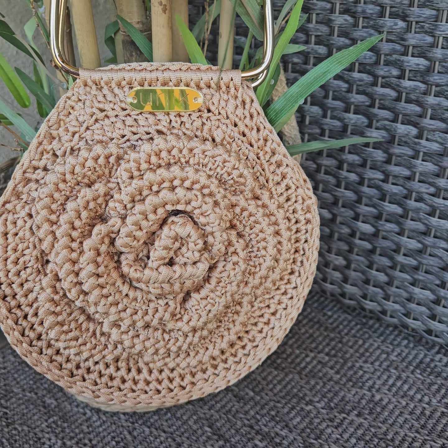 video Bolso crochet