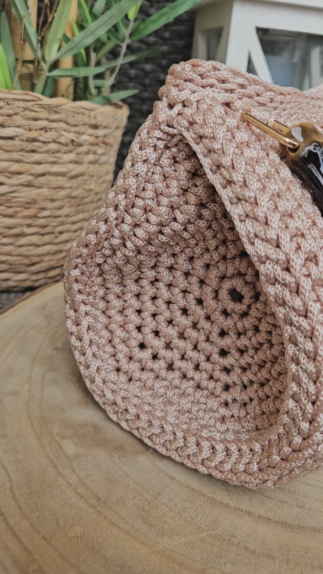 video Bolso crochet